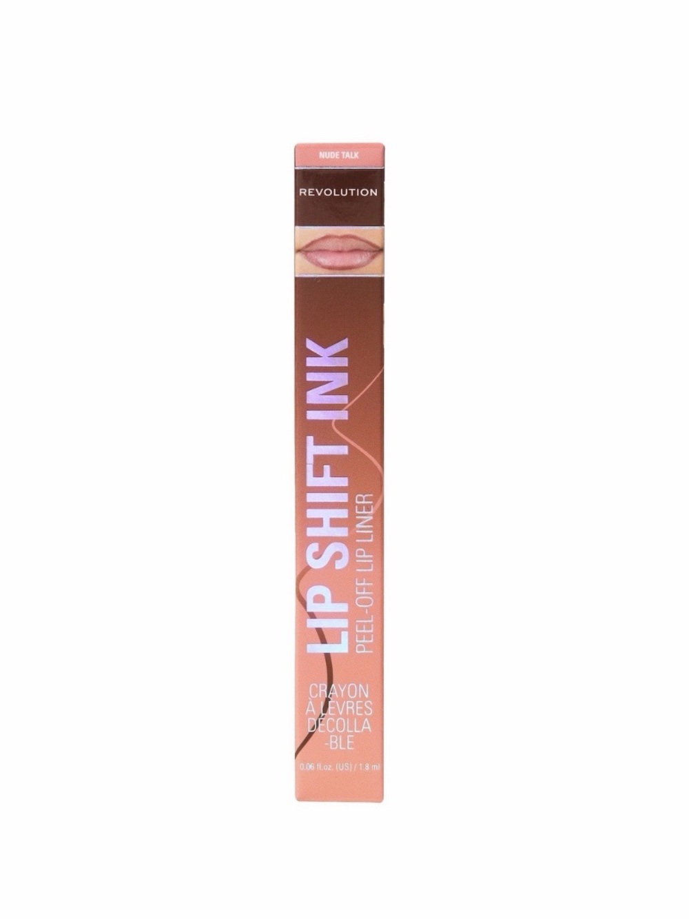 Revolution Lip Shift Ink Peel-Off Lip Liner Nude Talk